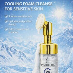 Inner-Cells Essential Purifying Lava Foam Cleanser Infused with Hyaluronic Acid